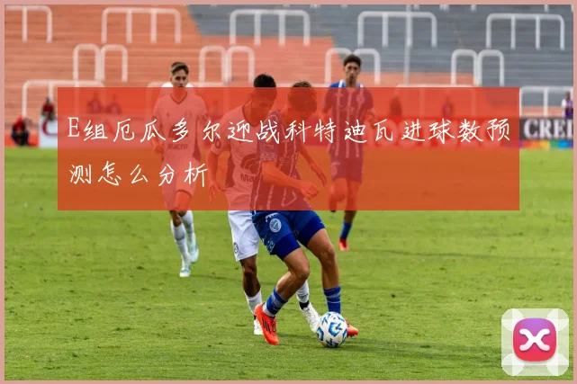 E组厄瓜多尔迎战科特迪瓦进球数预测怎么分析